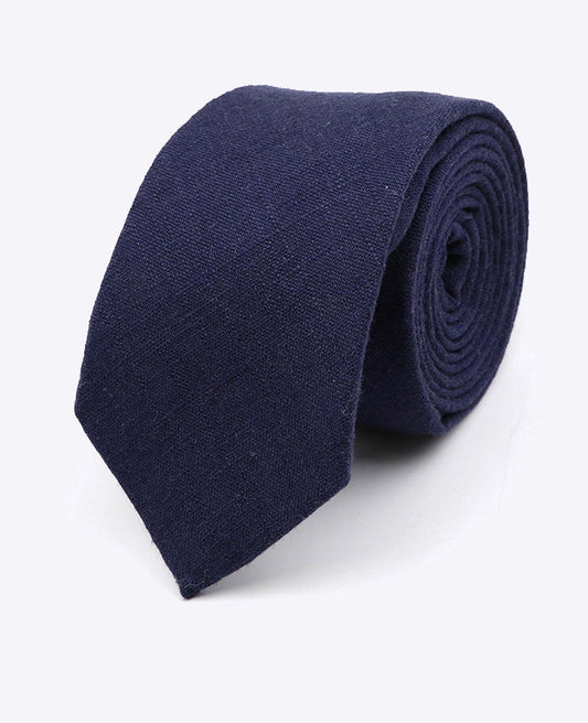 Cravate Bleu n°7 Homme en Coton | Edgard | Unipap's