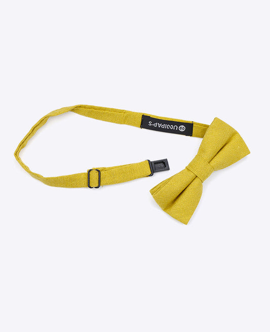 Noeud Papillon Jaune Enfant en Coton | Edgard | Unipap's