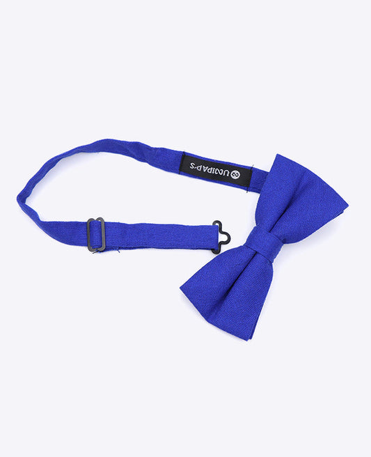 Noeud Papillon Bleu n°4 Homme en Lin | Basile - Unipap's