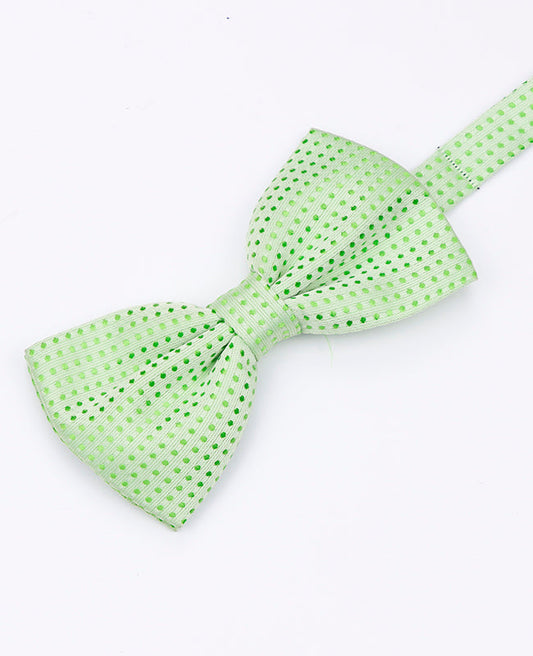 Noeud Papillon Vert n°2 à Pois Homme en Polyester | Louis - Unipap's
