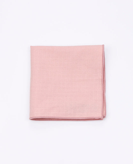 Pochette de Costume Rose n°2 en Coton | Oscar - Unipap's