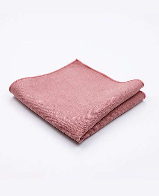 Pochette de Costume Rose n°2 en Effet Velours | Simon - Unipap's