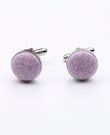 Boutons de Manchette Violet en Laine | Claude - Unipap's