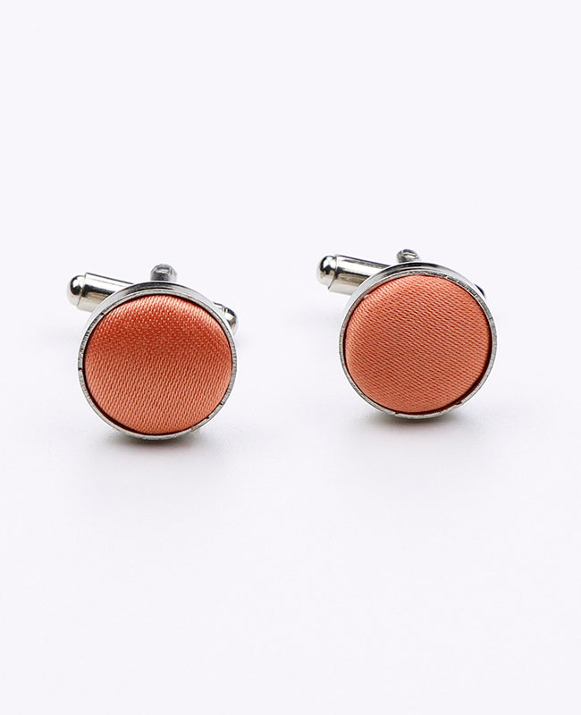 Manschettknappar Orange nr 1 i Polyester | Anatole - Unipap's