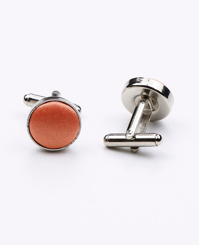 Manschettknappar Orange nr 1 i Polyester | Anatole - Unipap's