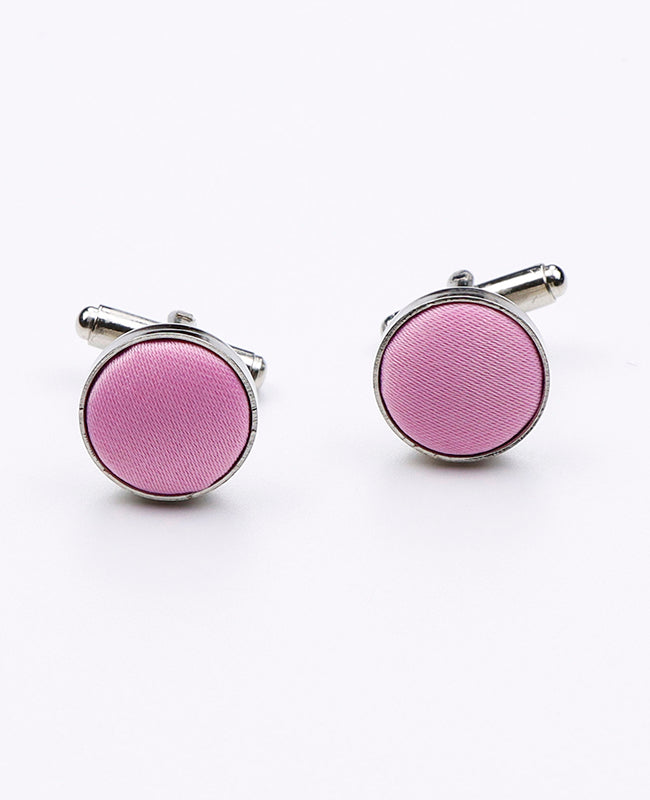 Manschettknapp Rosa n°1 Polyester 