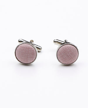 Manschettknappar Rosa i Polyester | Octave - Unipap's