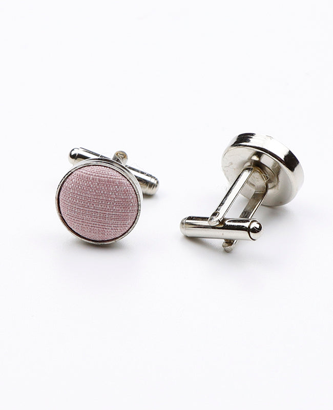 Manschettknappar Rosa i Polyester | Octave - Unipap's