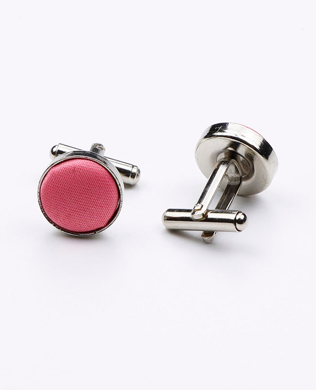 Manschettknapp Rosa Nr 2 i Polyester 