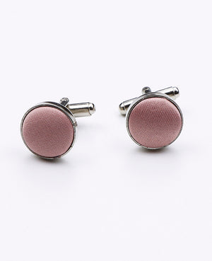 Boutons de Manchette Rose n°4 en Polyester | Anatole - Unipap's