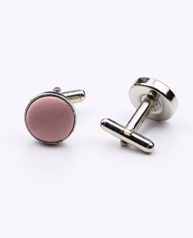 Boutons de Manchette Rose n°4 en Polyester | Anatole - Unipap's