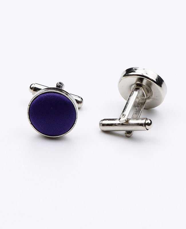 Manschettknappar Violett Herr n°1 i Polyester 