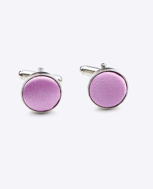 Boutons de Manchette Violet n°1 en Polyester | Jules - Unipap's