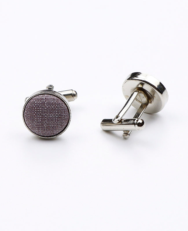 Manschettknappar Lila n°1 i Polyester | Octave - Unipap's