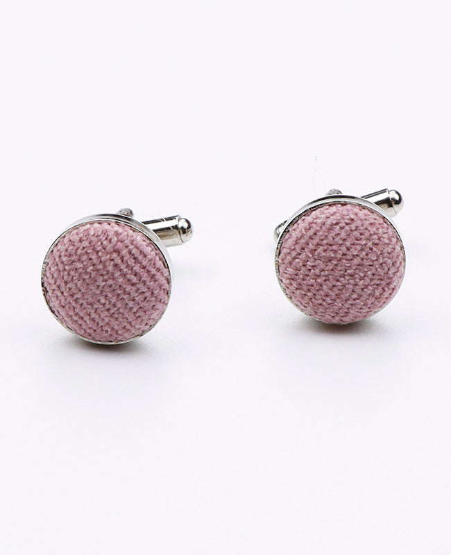 Manschettknappar Rosa n°3 Sammetslook | Simon - Unipap's