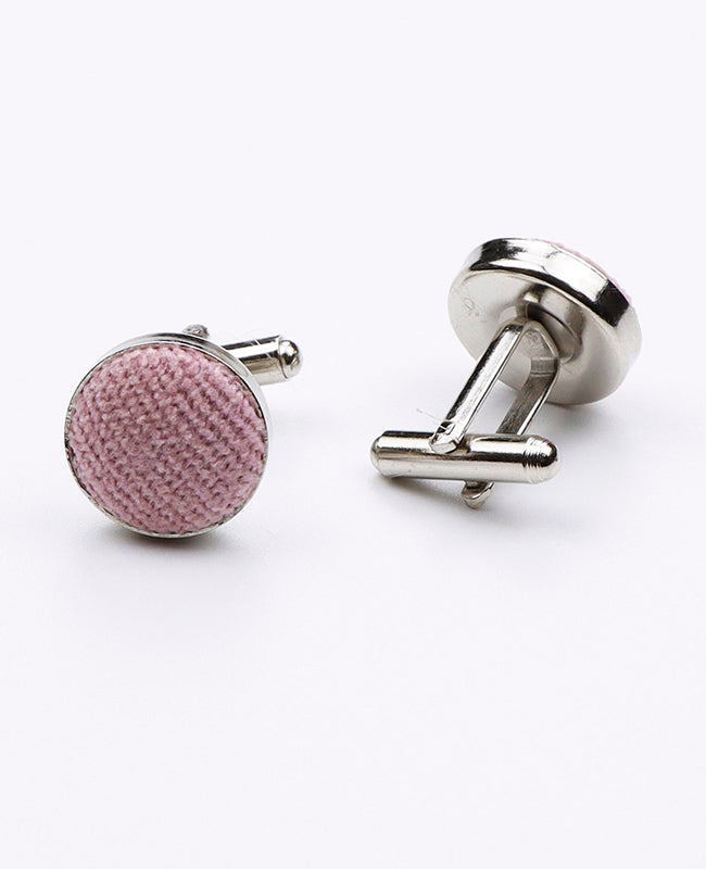 Manschettknappar Rosa n°3 Sammetslook | Simon - Unipap's