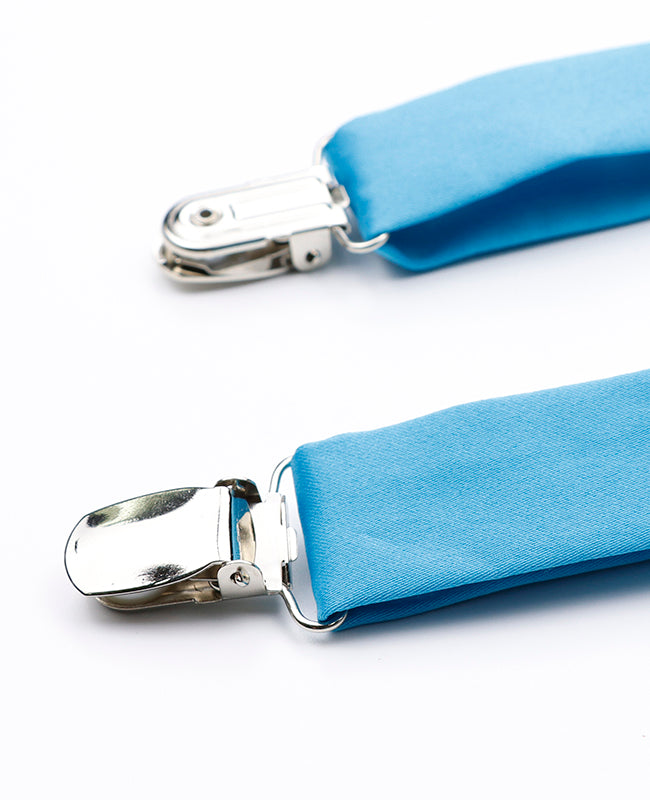 Bretelles Homme Bleu n°3 en Polyester «Ernest»