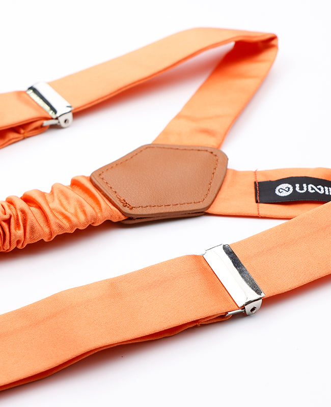 Hängslen Orange n°2 Polyester «Ernest»