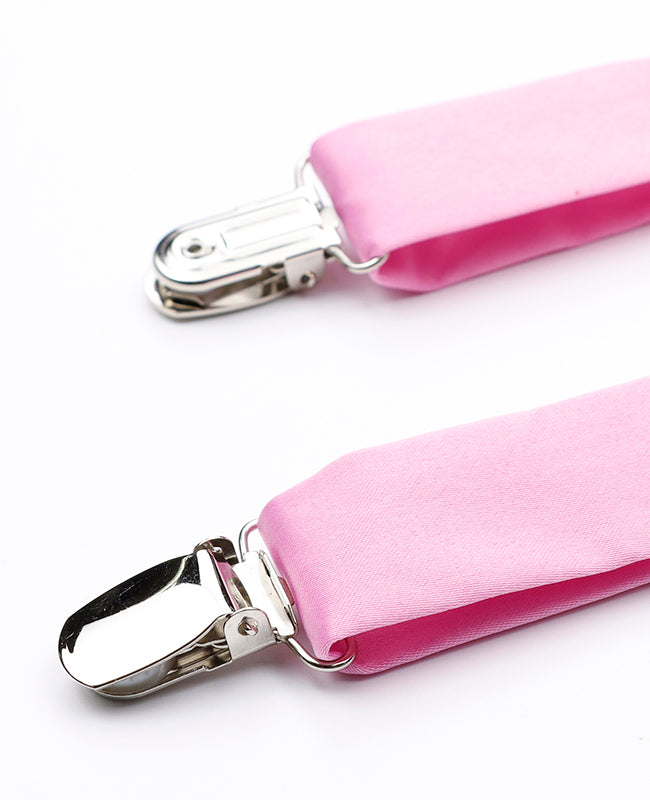 Hängslen Herr Rosa n°1 i Polyester «Ernest»