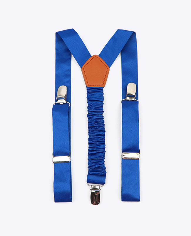 Bretelles Enfant Bleu n°2 en Polyester «Ernest»