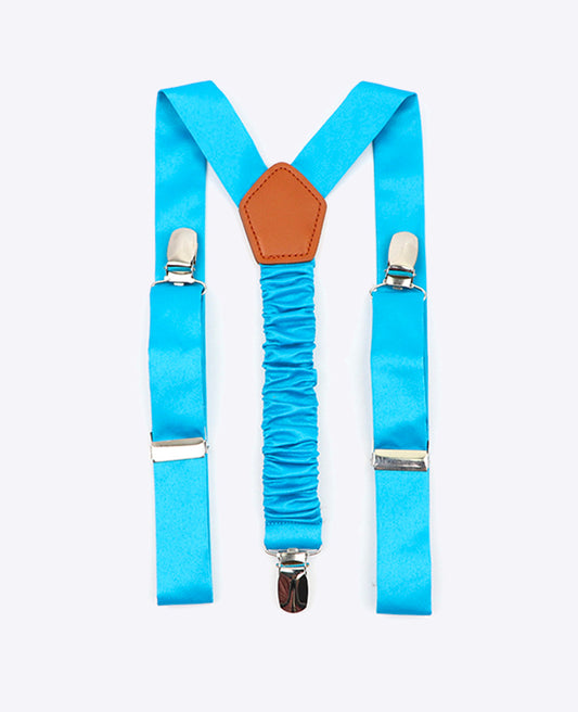 Bretelles Enfant Bleu n°3 en Polyester «Ernest»