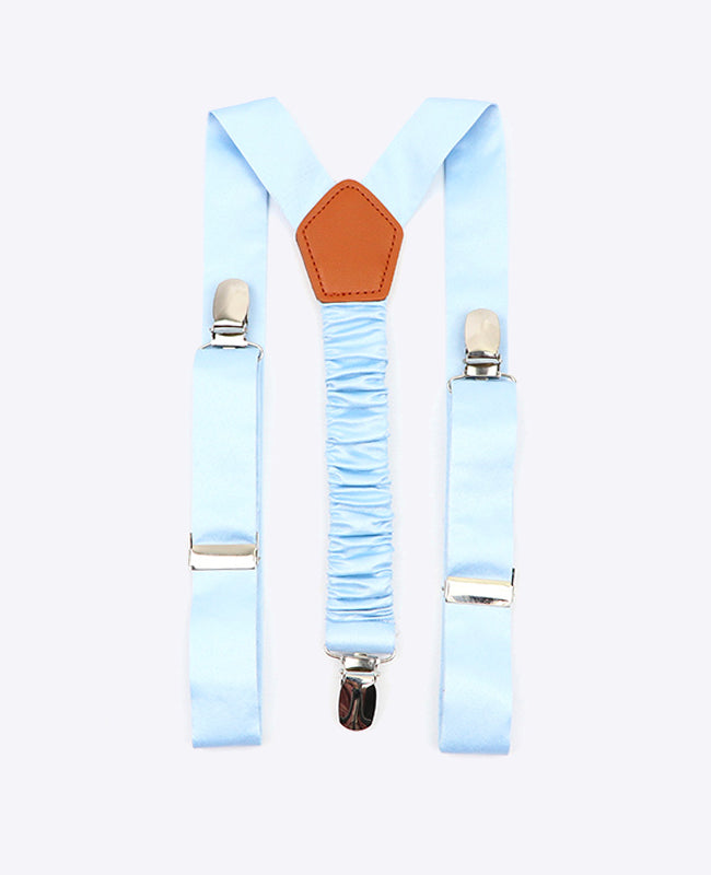 Hängslen Barn Blå n°6 i Polyester «Ernest»
