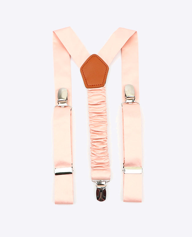 Hängslen Barn Rosa n°5 i Polyester «Ernest»