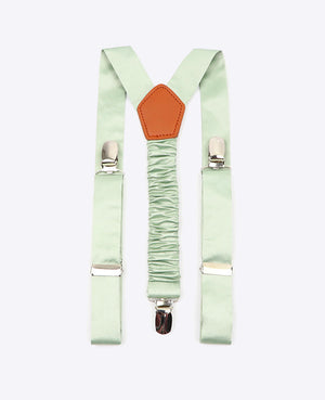 Hängslen Barn Grön n°1 i Polyester «Ernest»