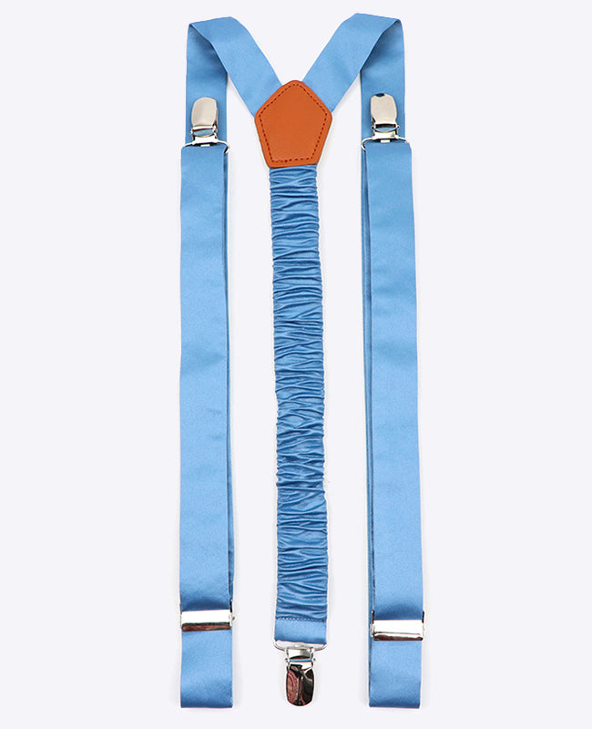 Hängslen Herr Blå n°7 i Polyester «Ernest»