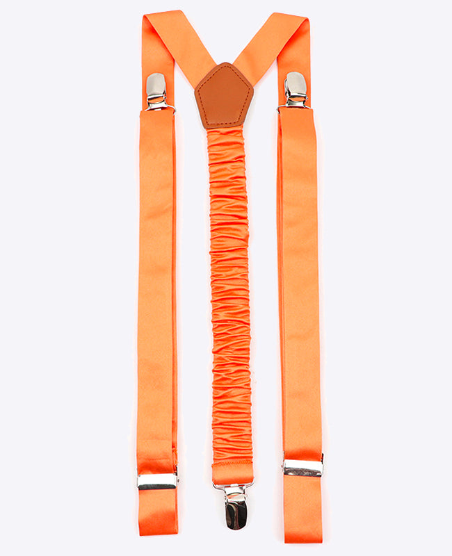 Hängslen Herr Orange n°2 i Polyester "Ernest"