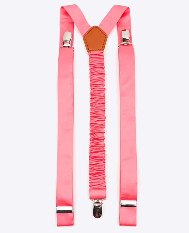 Hängslen Herr Rosa n°2 i Polyester «Ernest»