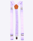 Hängslen Herr Lila n°2 i Polyester «Ernest»