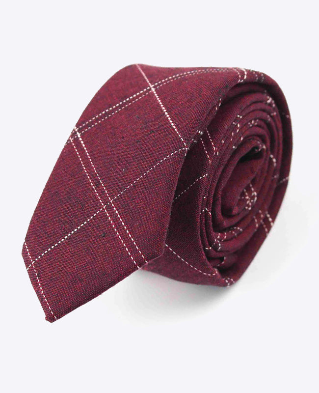 Slips Tartan Röd Herr i Bomull | Marcel - Unipap's