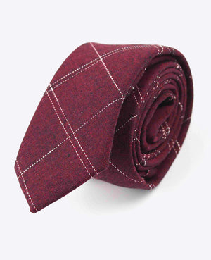 Slips Tartan Röd Herr i Bomull | Marcel - Unipap's