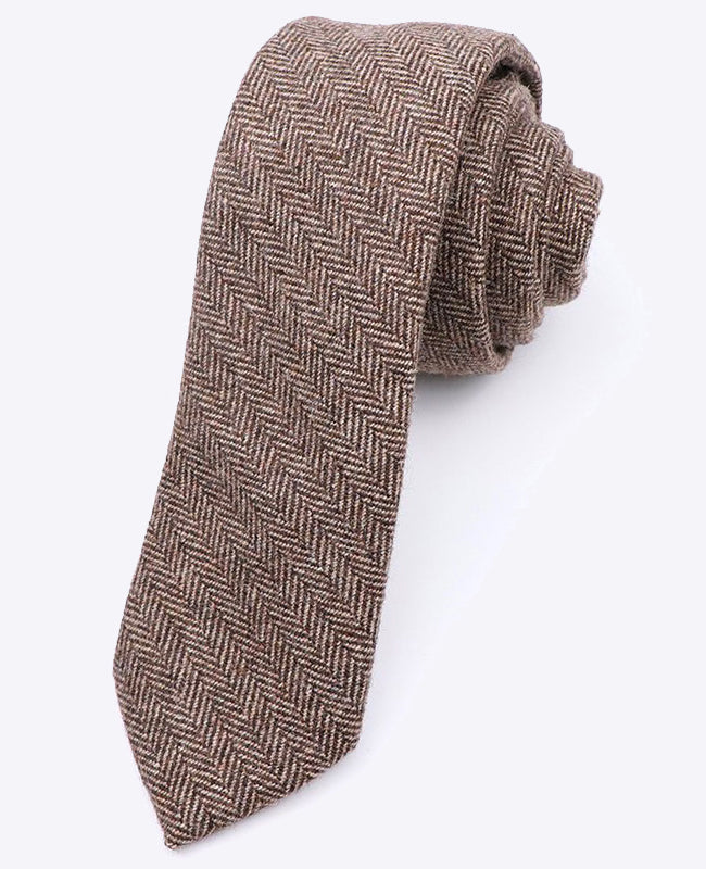 Slips Tartan Grå nr 12 Herr i Ull «Norbert»