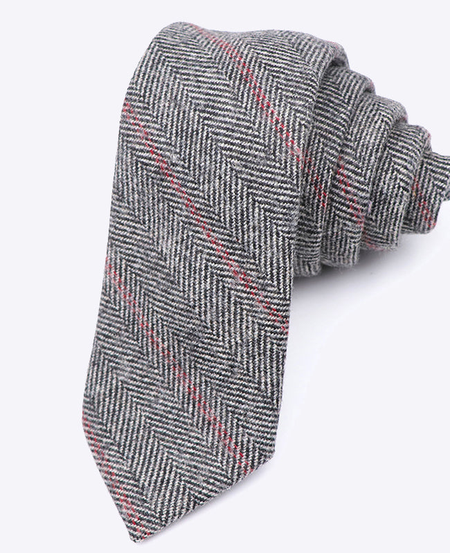 Slips Tartan Grå n°4 Herr Ull | Norbert - Unipap's