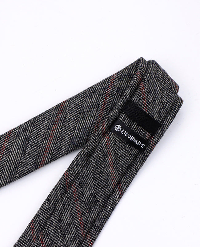 Slips Tartan Grå n°4 Herr Ull | Norbert - Unipap's
