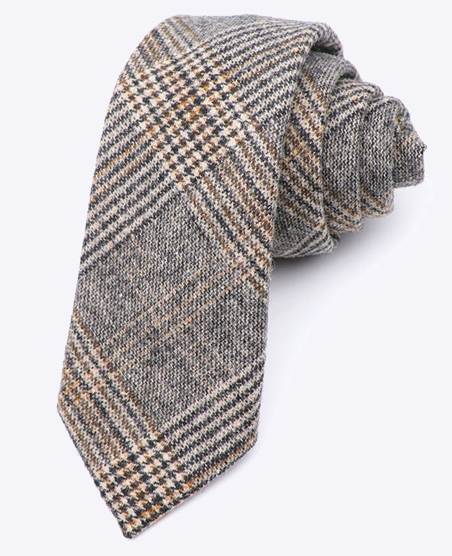 Slips Tartan Grå nr 6 Herrar i Ull 