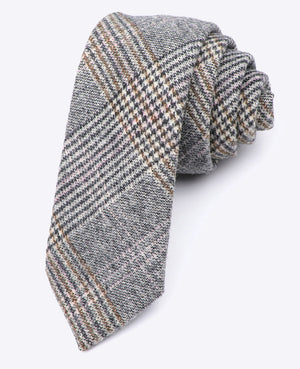 Slips Tartan Grå nr 7 Herrar i Ull 