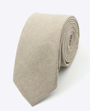 Beige slips herr i bomull «Edgard»