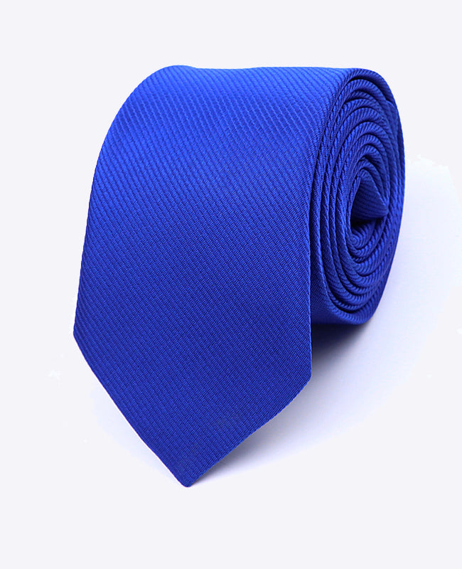 Cravate Bleu n°3 Homme en Polyester | Lucien - Unipap's