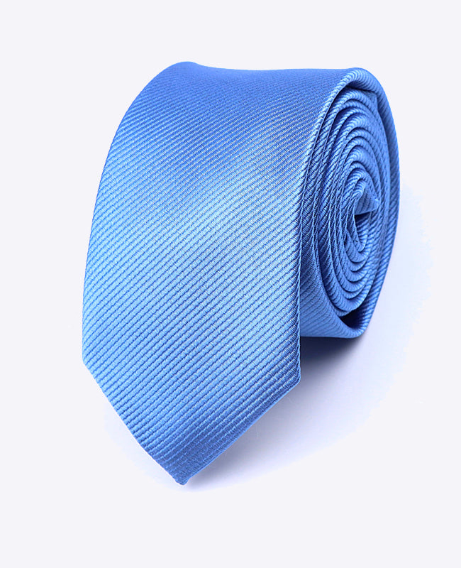 Slips Blå nr 5 Herr i Polyester «Lucien»