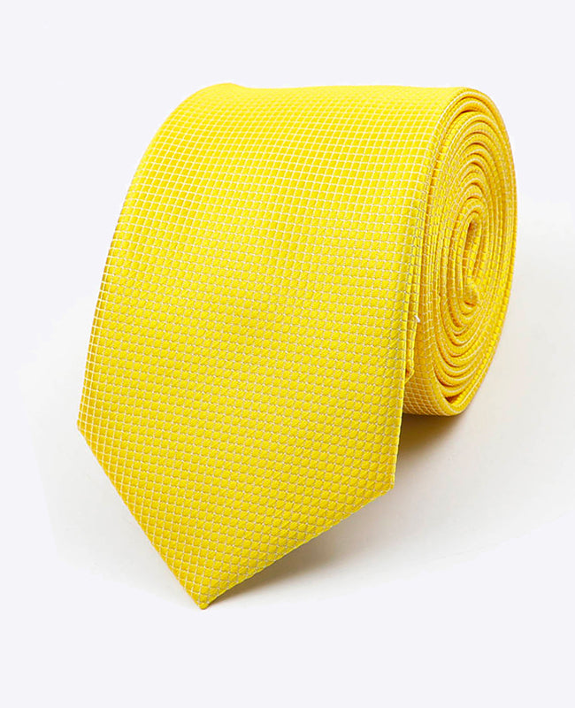 Slips gul herr polyester | Martin - Unipap's