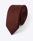 Cravate Marron Homme en Polyester | Anatole - Unipap's