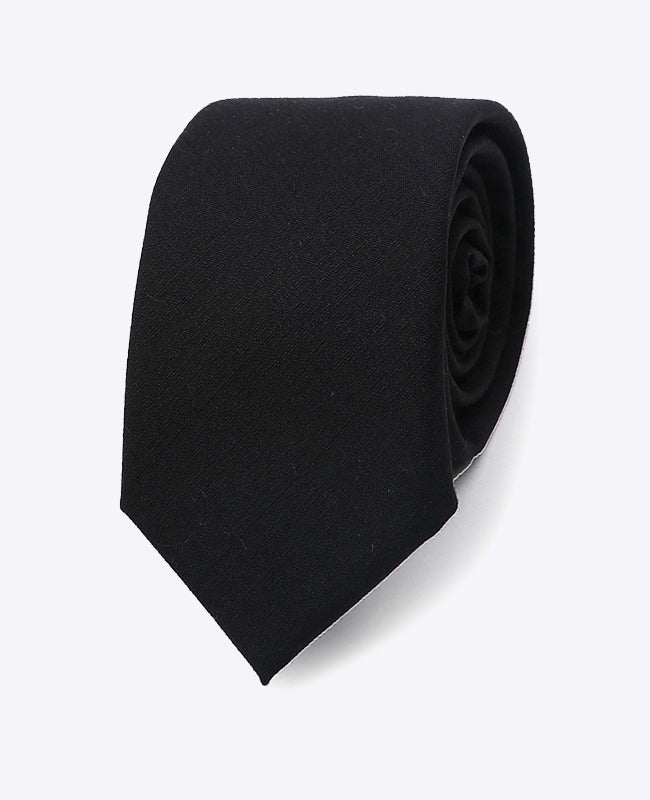 Slips Svart Herrar Polyester 