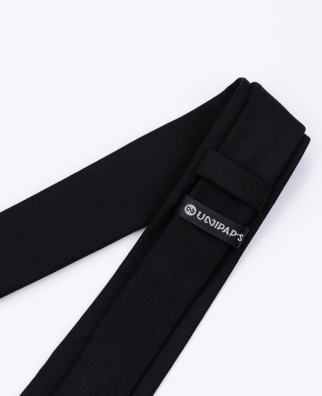 Slips Svart Herrar Polyester 