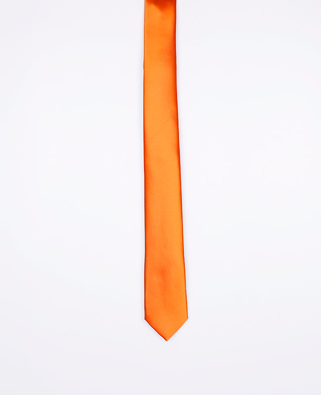 Cravate Orange Homme en Polyester | Jules - Unipap's