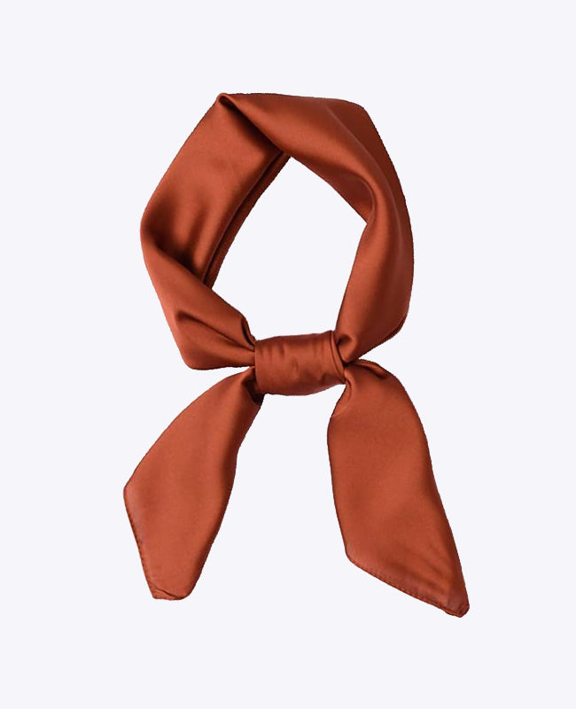 Sjal Terracotta Dam i Polyester «Jeanne»