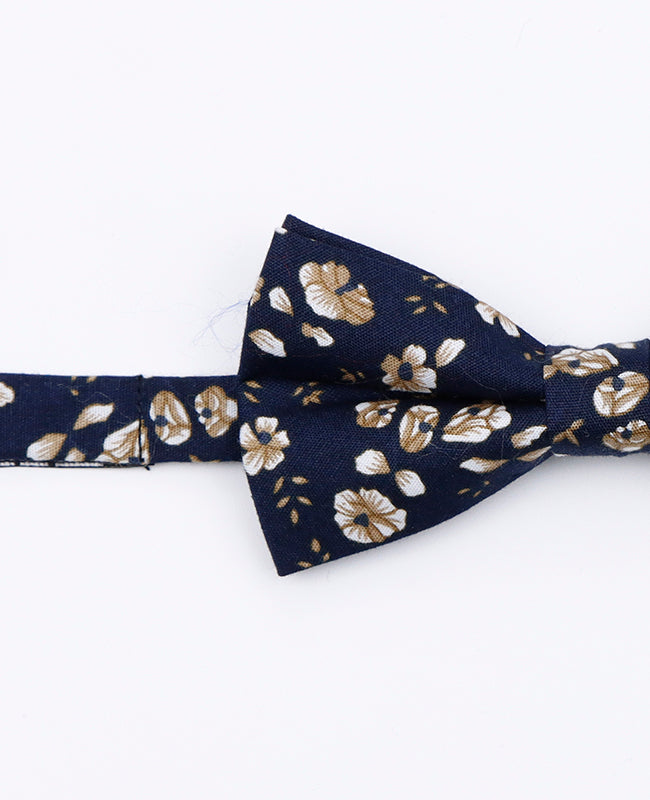 Noeud Papillon Liberty Bleu n°13 Enfant en Coton | Gaspard - Unipap's