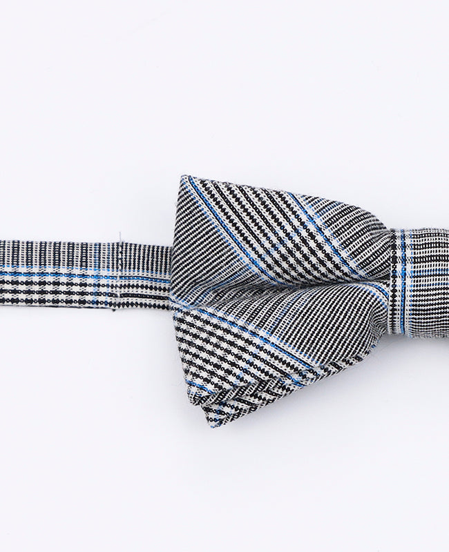 Fluga Tartan Grå n°1 Barn i Bomull | Marcel - Unipap's